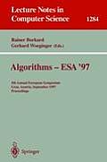 Algorithms - ESA '97: 5th Annual European Symposium, Graz, Austria, September 15-17, 1997. Proceedings