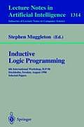 Inductive Logic Programming: 6th International Workshop, Ilp-96, Stockholm, Sweden, August 26-28, 1996, Selected Papers