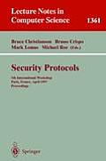 Security Protocols: 5th International Workshop, Paris, France, April 7-9, 1997, Proceedings