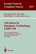 Advances in Database Technology - Edbt '98: 6th International Conference on Extending Database Technology, Valencia, Spain, March 23-27, 1998.