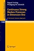 Continuous Strong Markov Processes in Dimension One: A Stochastic Calculus Approach