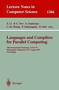 Languages and Compilers for Parallel Computing: 10th International Workshop, Lcpc'97, Minneapolis, Minnesota, Usa, August 7-9, 1997. Proceedings