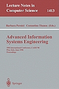 Advanced Information Systems Engineering: 10th International Conference, Caise'98, Pisa, Italy, June 8-12, 1998, Proceedings