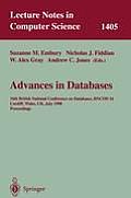 Advances in Databases: 16th British National Conference on Databases, Bncod 16, Cardiff, Wales, Uk, July 6-8, 1998, Proceedings