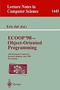 Ecoop '98 - Object-Oriented Programming: 12th European Conference, Brussels, Belgium, July 20-24, 1998, Proceedings