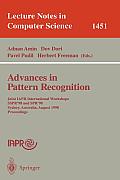 Advances in Pattern Recognition: Joint Iapr International Workshops, Sspr'98 and Spr'98, Sydney, Australia, August 11-13, 1998, Proceedings