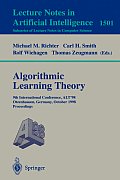 Algorithmic Learning Theory: 9th International Conference, Alt'98, Otzenhausen, Germany, October 8-10, 1998 Proceedings