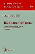 Distributed Computing: 12th International Symposium, Disc'98, Andros, Greece, September 24 -26, 1998, Proceedings