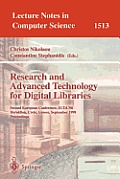 Research and Advanced Technology for Digital Libraries: Second European Conference, Ecdl'98, Heraklion, Crete, Greece, September 21-23, 1998, Proceedi