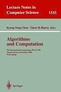 Algorithms and Computation: 9th International Symposium, Isaac'98, Taejon, Korea, December 14-16, 1998, Proceedings