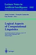 Logical Aspects of Computational Linguistics: Second International Conference, Lacl'97, Nancy, France, September 22-24, 1997, Selected Papers