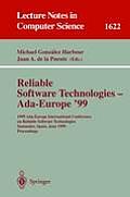 Reliable Software Technologies - Ada-Europe '99: 1999 Ada-Europe International Conference on Reliable Software Technologies, Santander, Spain, June 7-