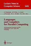 Languages and Compilers for Parallel Computing: 11th International Workshop, Lcpc'98, Chapel Hill, Nc, Usa, August 7-9, 1998, Proceedings