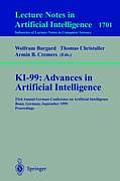 Ki-99: Advances in Artificial Intelligence: 23rd Annual German Conference on Artificial Intelligence, Bonn, Germany, September 13-15, 1999 Proceedings