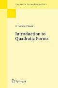 Introduction To Quadratic Forms 3rd Corrected P