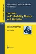 Lectures on Probability Theory and Statistics: Ecole d'Ete de Probabilites de Saint-Flour XXVII - 1997