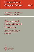 Discrete and Computational Geometry: Japanese Conference, Jcdcg'98 Tokyo, Japan, December 9-12, 1998 Revised Papers
