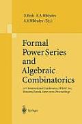 Formal Power Series and Algebraic Combinatorics: 12th International Conference, Fpsac'00, Moscow, Russia, June 2000, Proceedings