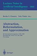 Abstraction, Reformulation, and Approximation: 4th International Symposium, Sara 2000 Horseshoe Bay, Usa, July 26-29, 2000 Proceedings