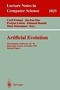 Artificial Evolution: 4th European Conference, Ae'99 Dunkerque, France, November 3-5, 1999 Selected Papers