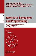 Automata, Languages and Programming: 35th International Colloquium, Icalp 2008 Reykjavik, Iceland, July 7-11, 2008, Proceedings, Part II