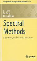 Spectral Methods Algorithms Analysis & Applications