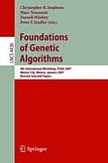 Foundations of Genetic Algorithms: 9th International Workshop, Foga 2007