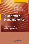 Quantitative Economic Policy: Essays in Honour of Andrew Hughes Hallett