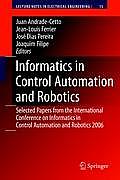 Informatics in Control Automation and Robotics: Selected Papers from the International Conference on Informatics in Control Automation and Robotics 20