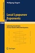Local Lyapunov Exponents: Sublimiting Growth Rates of Linear Random Differential Equations