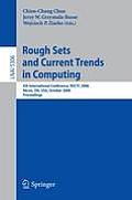 Rough Sets and Current Trends in Computing: 6th International Conference, Rsctc 2008 Akron, Oh, Usa, October 23 - 25, 2008 Proceedings