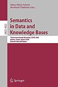Semantics in Data and Knowledge Bases: Third International Workshop, Sdkb 2008, Nantes, France, March 29, 2008, Revised Selected Papers