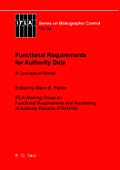 Functional Requirements for Authority Data