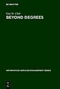 Beyond Degrees: Professional Learning for Knowledge Services