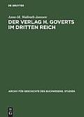 Der Verlag H. Goverts im Dritten Reich