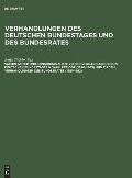 Sachregister und Konkordanzliste zu den Verhandlungen des Deutschen Bundestages 9. Wahlperiode (1980-1983) und zu den Verhandlungen des Bundesrates (1