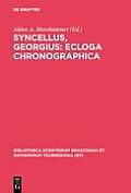 Syncellus, Georgius: Ecloga Chronographica