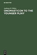 Onomasticon to the Younger Pliny: Letters and Panegyric