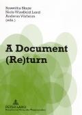 A Document (Re)turn: Contributions from a Research Field in Transition