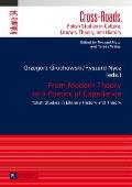 From Modern Theory to a Poetics of Experience: Polish Studies in Literary History and Theory