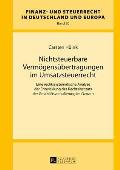 Nichtsteuerbare Vermoegensuebertragungen im Umsatzsteuerrecht: Eine rechtssystematische Analyse der Entwicklung des Rechtsinstituts der Geschaeftsvera