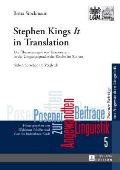 Stephen King's It in Translation: Die Uebersetzungen von Tabuwoertern in der Umgangssprache der Kinder im Roman- Sieben Sprachen im Vergleich
