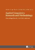 Applied Linguistics Research and Methodology: Proceedings from the 2015 CALS conference
