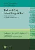 Text im Fokus zweier Linguistiken: Aus der polonistischen und germanistischen Forschung