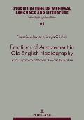 Emotions of Amazement in Old English Hagiography: ?lfric's approach to Wonder, Awe and the Sublime