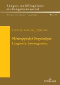 H?t?rog?n?it? linguistique / Linguistic Heterogeneity: Questions de m?thodologie, outils d'analyse, et contextualisation / Questions of Methodology, A