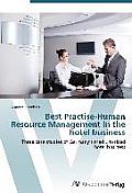 Best Practise-Human Resource Management in the hotel business