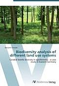 Biodiversity analysis of different land use systems