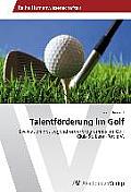 Talentforderung Im Golf