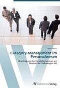 Category Management im Personalwesen